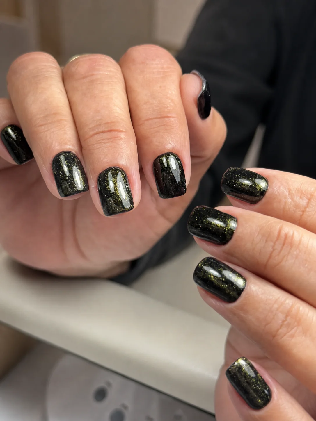 OCTOBER SPECIAL Hard Gel Manicure + Cat Eye Design example at Ruta Beauty, view 5 of 5