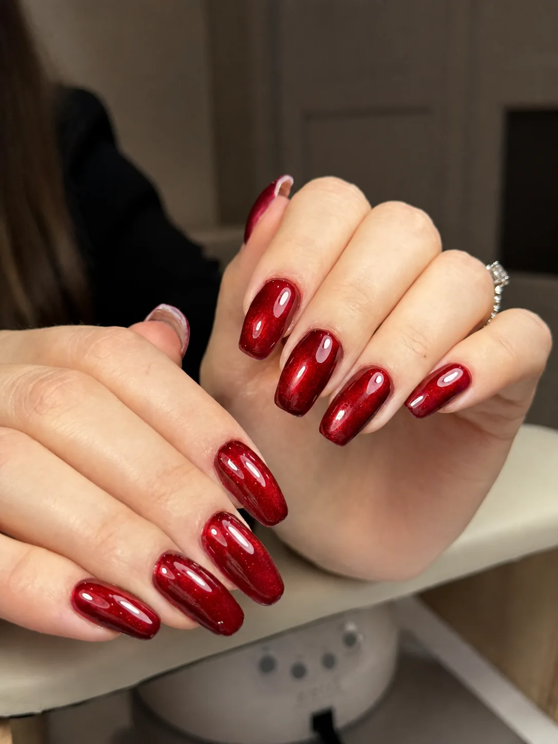 OCTOBER SPECIAL Hard Gel Manicure + Cat Eye Design at Ruta Beauty